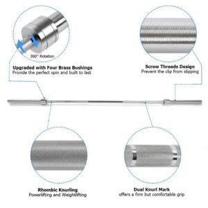 2.2m Olympic Barbell - Image 3
