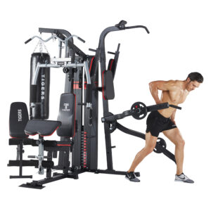 4 Station MultiGym Equipment With Shoulder Press. - Image 5