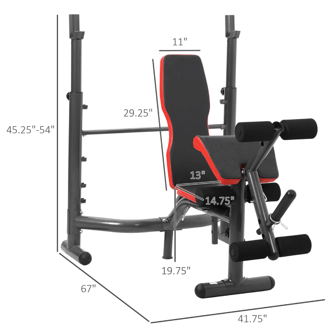 Semi Commercial MultiFunction Flat Incline Decline Workout Bench ...