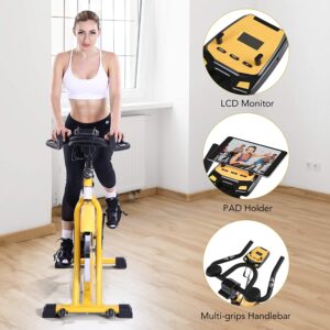 Crystal Gym Spinning Bike-SJ-3373 18KGS Flywheel. - Image 4