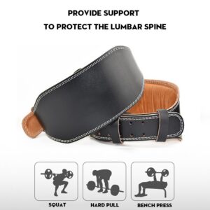 Gym Leather Weightlifting Belts. - Image 5