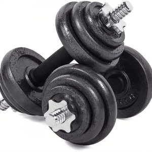 40Kgs Adjustable Dumbbells Set. - Image 1