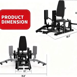 Gym Hip Abductor/Adductor Workout Station(PlateLoaded). - Image 4
